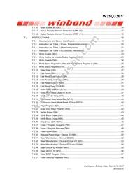 W25Q32BVZPIG Datasheet Page 3