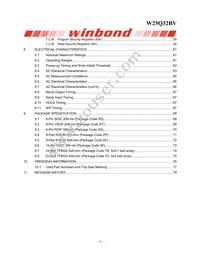 W25Q32BVZPIG Datasheet Page 4