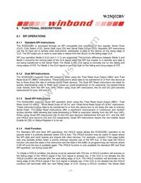 W25Q32BVZPIG Datasheet Page 12