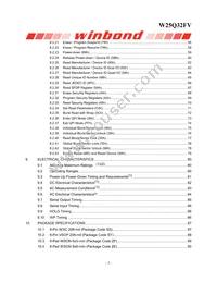 W25Q32FVTBIG Datasheet Page 4