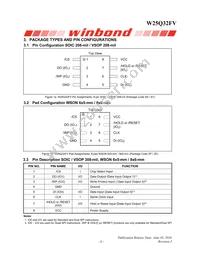 W25Q32FVTBIG Datasheet Page 7