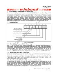 W25Q32FVTBIG Datasheet Page 17