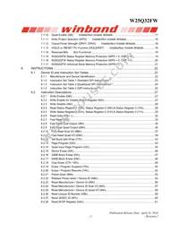 W25Q32FWZEIG TR Datasheet Page 3