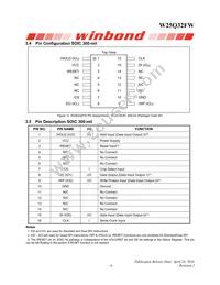 W25Q32FWZEIG TR Datasheet Page 7