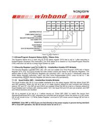 W25Q32FWZEIG TR Datasheet Page 18