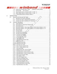W25Q32JVTCIQ Datasheet Page 3