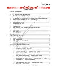 W25Q32JWSSIQ Datasheet Page 2