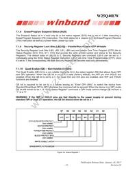 W25Q40EWSSIG Datasheet Page 15