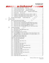W25Q512JVBIM TR Datasheet Page 3