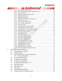 W25Q512JVBIM TR Datasheet Page 4