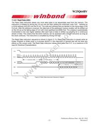 W25Q64BVSSIG Datasheet Page 23