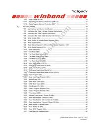 W25Q64CVZEIG Datasheet Page 3