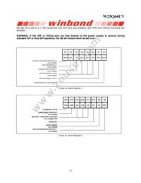 W25Q64CVZEIG Datasheet Page 16