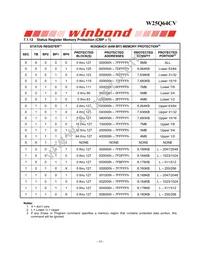 W25Q64CVZEIG Datasheet Page 18