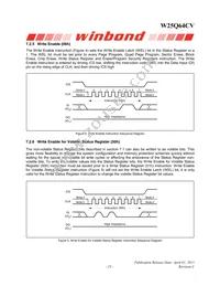 W25Q64CVZEIG Datasheet Page 23