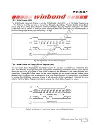 W25Q64CVZPJP Datasheet Page 23