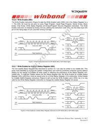 W25Q64DWZPIG Datasheet Page 23