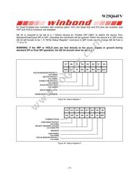 W25Q64FVZPJQ Datasheet Page 18