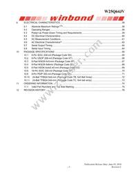 W25Q64JVSTIQ TR Datasheet Page 4