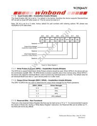 W25Q64JVSTIQ TR Datasheet Page 17