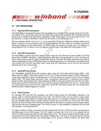 W25Q80BLSVIG Datasheet Page 10