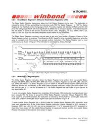 W25Q80BLSVIG Datasheet Page 23