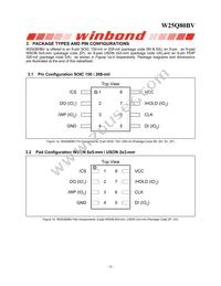 W25Q80BVSSIG TR Datasheet Page 6