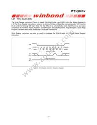 W25Q80BVSSIG TR Datasheet Page 22