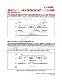 W25Q80BWBYIG TR Datasheet Page 21