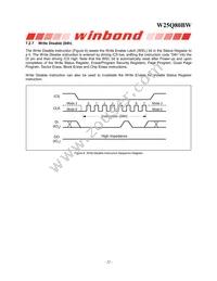 W25Q80BWBYIG TR Datasheet Page 22