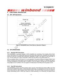 W25Q80EWUXIE TR Datasheet Page 10