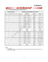 W25Q80EWUXIE TR Datasheet Page 18