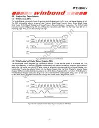 W25Q80JVSNIQ TR Datasheet Page 22