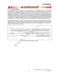 W25X05CLUXIG TR Datasheet Page 18