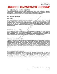 W25X10CLZPIG TR Datasheet Page 10