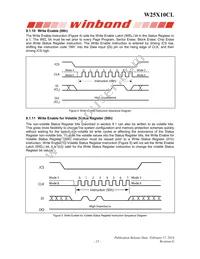 W25X10CLZPIG TR Datasheet Page 15