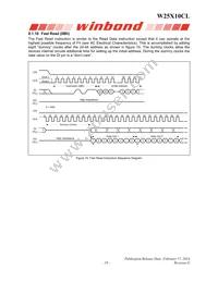 W25X10CLZPIG TR Datasheet Page 19