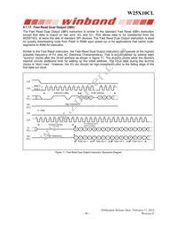 W25X10CLZPIG TR Datasheet Page 20