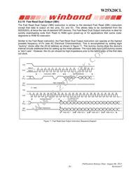 W25X20CLZPIG TR Datasheet Page 20