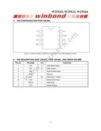 W25X32VZEIG T&R Datasheet Page 6
