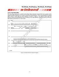 W25X64VZEIG Datasheet Page 22