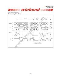 W27C512-45Z Datasheet Page 14