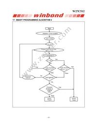 W27C512-45Z Datasheet Page 16