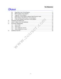 W29EE011P90Z Datasheet Page 2