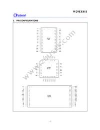 W29EE011P90Z Datasheet Page 4