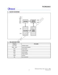 W29EE011P90Z Datasheet Page 5