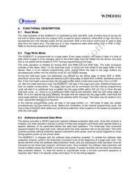 W29EE011P90Z Datasheet Page 6