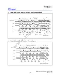 W29EE011P90Z Datasheet Page 19