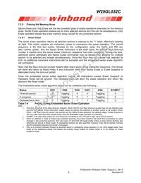 W29GL032CH7T Datasheet Page 15