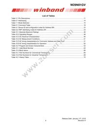 W29N01GVBIAA Datasheet Page 4